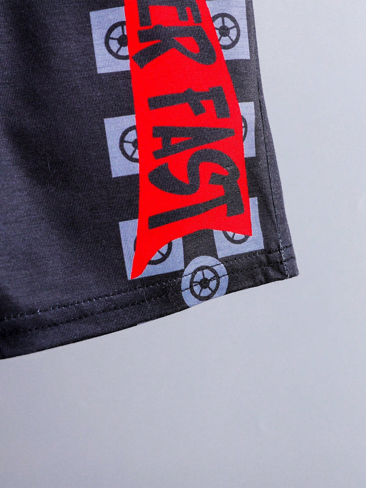 Pijama SHEIN, negru