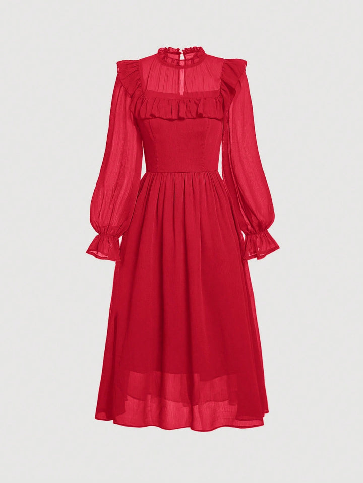 Rochie maxi SHEIN, roșu