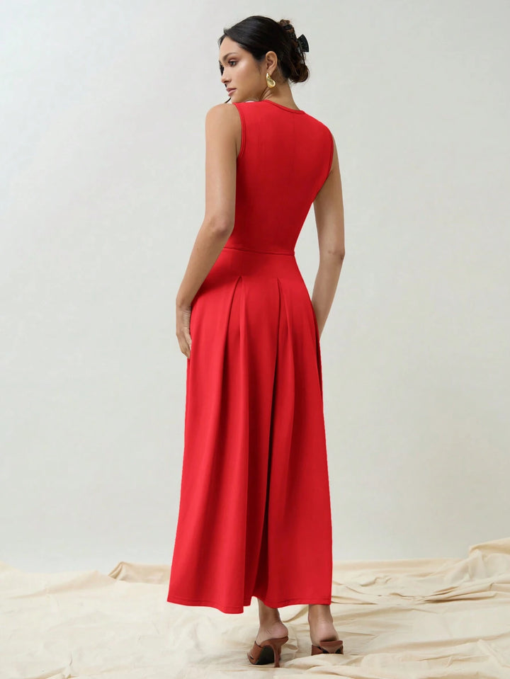 Rochie maxi SHEIN, roșu