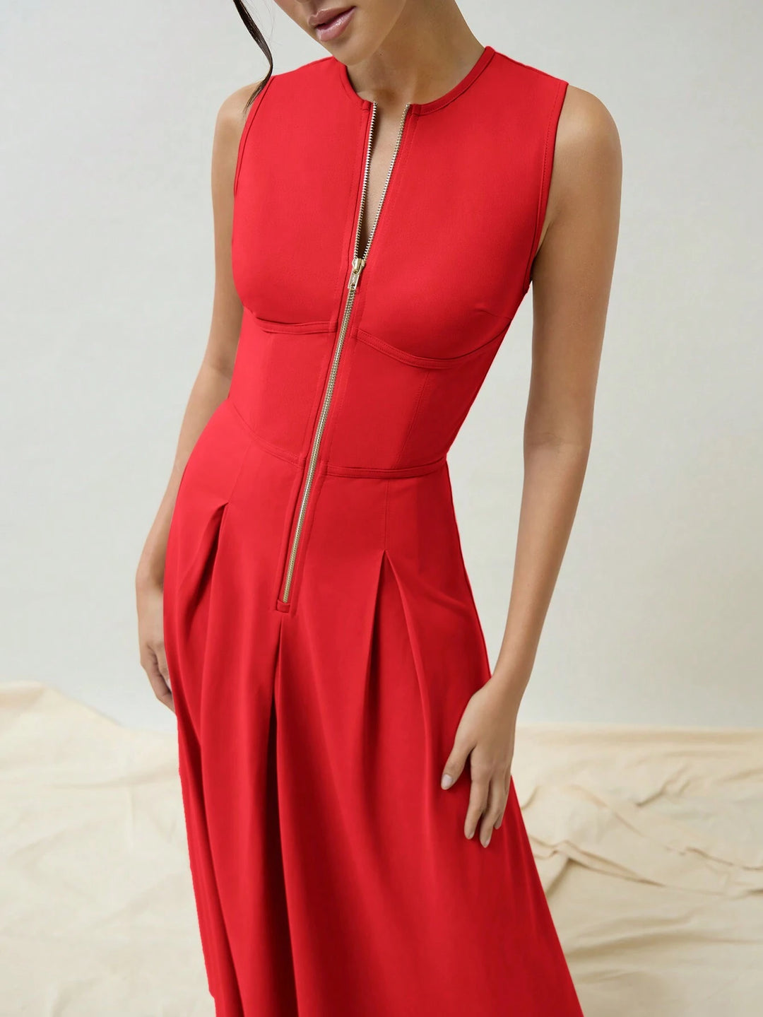 Rochie maxi SHEIN, roșu