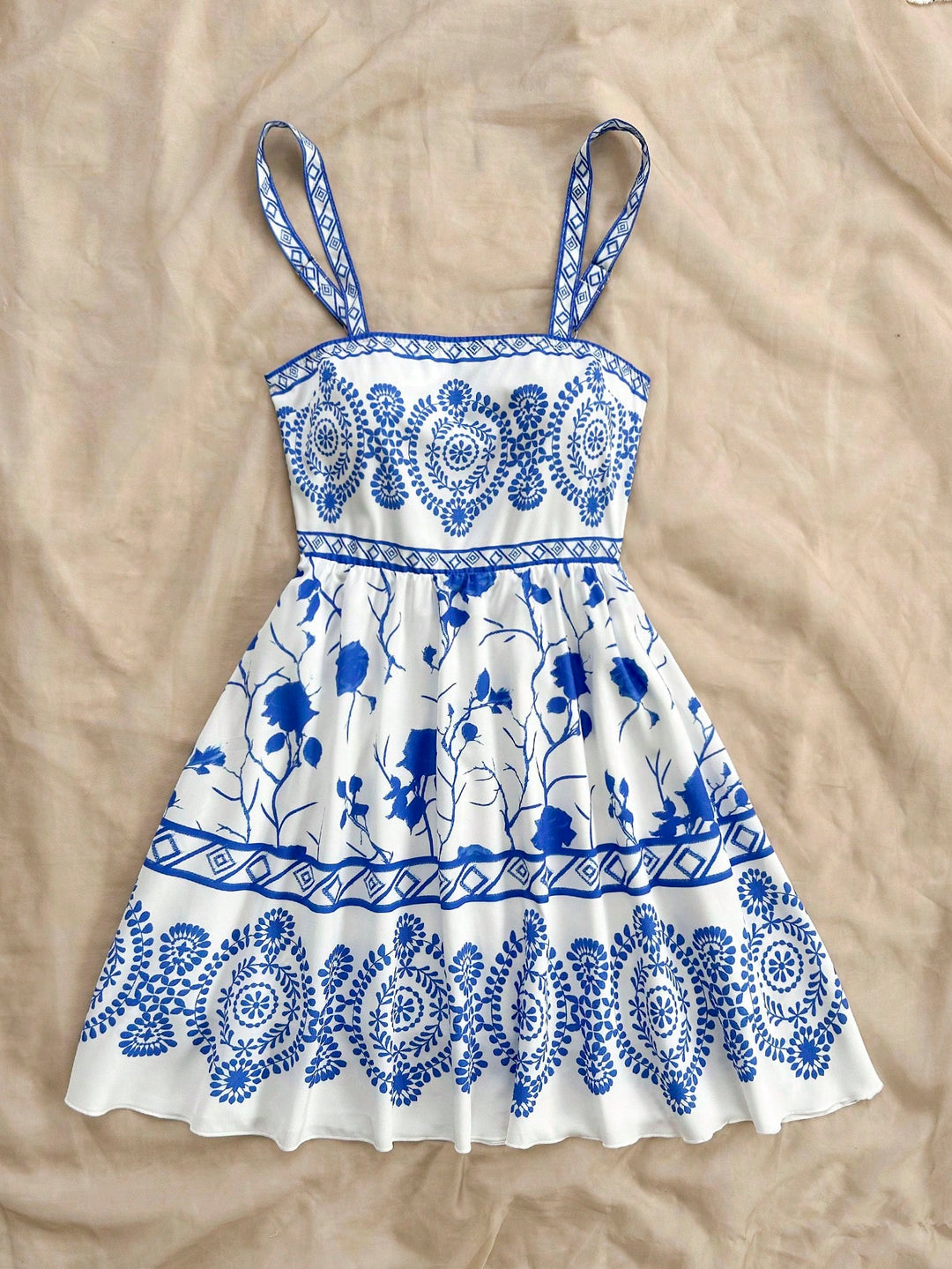 Rochie scurtă SHEIN, albastru