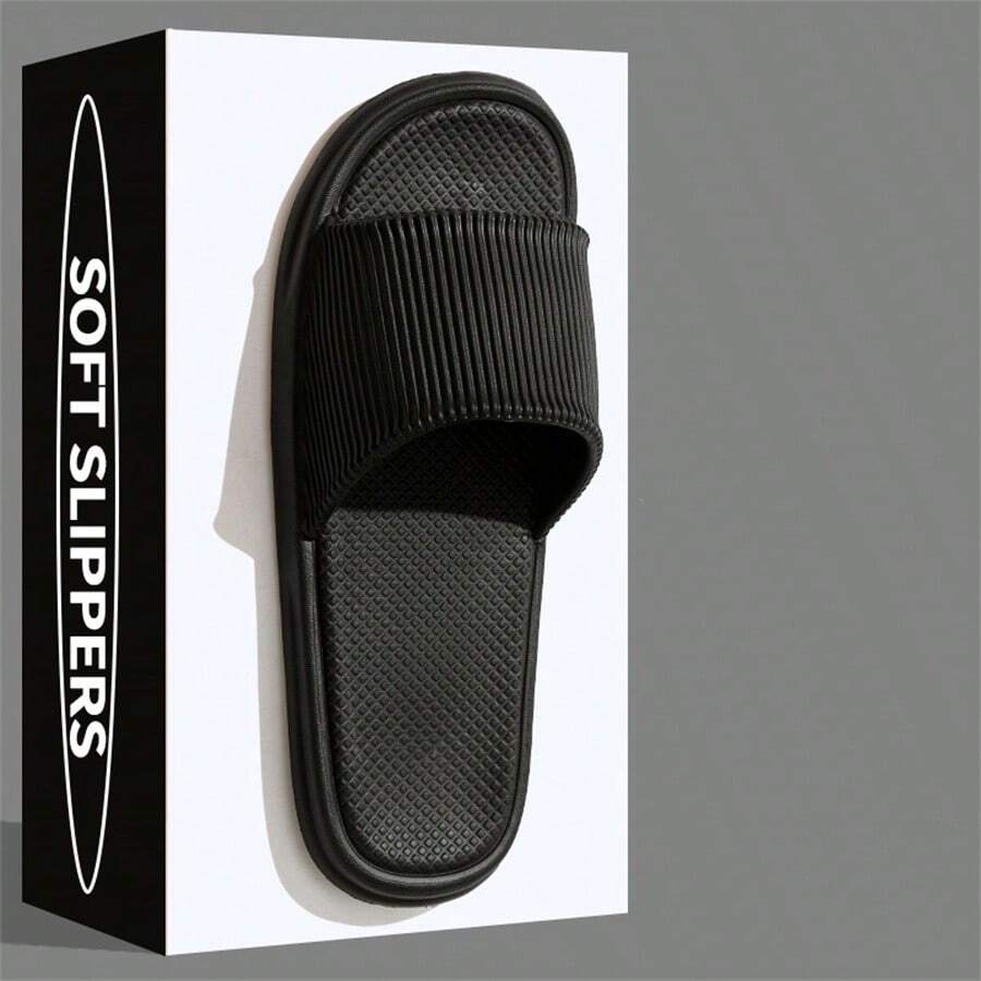 SHEIN papucs, fekete
