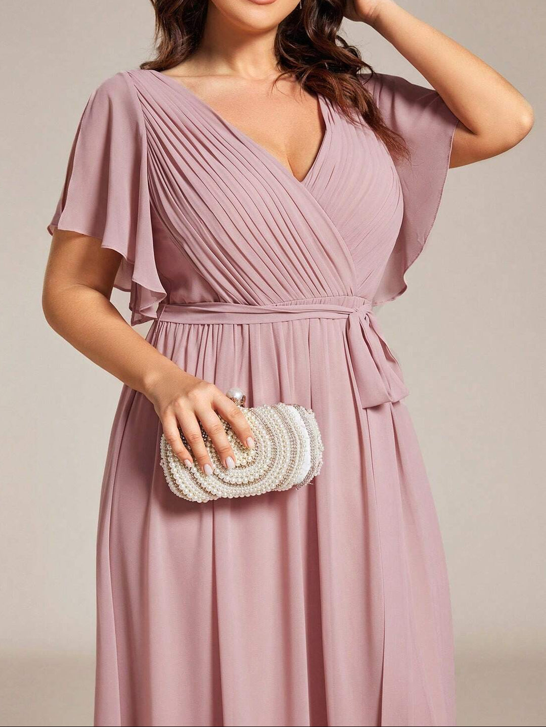Rochie maxi SHEIN, roz