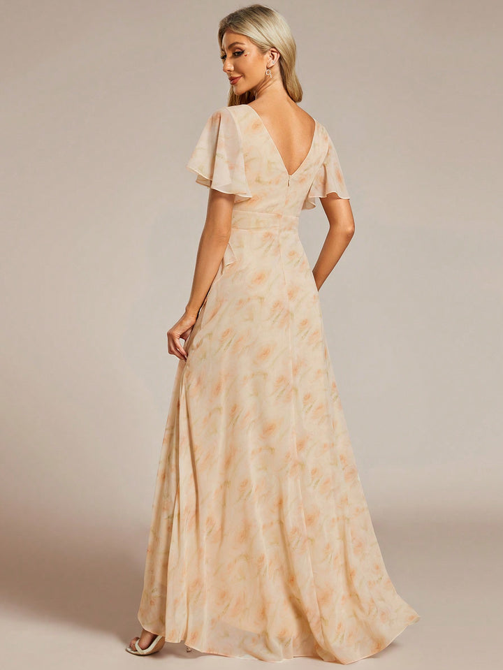 Rochie maxi SHEIN, bej