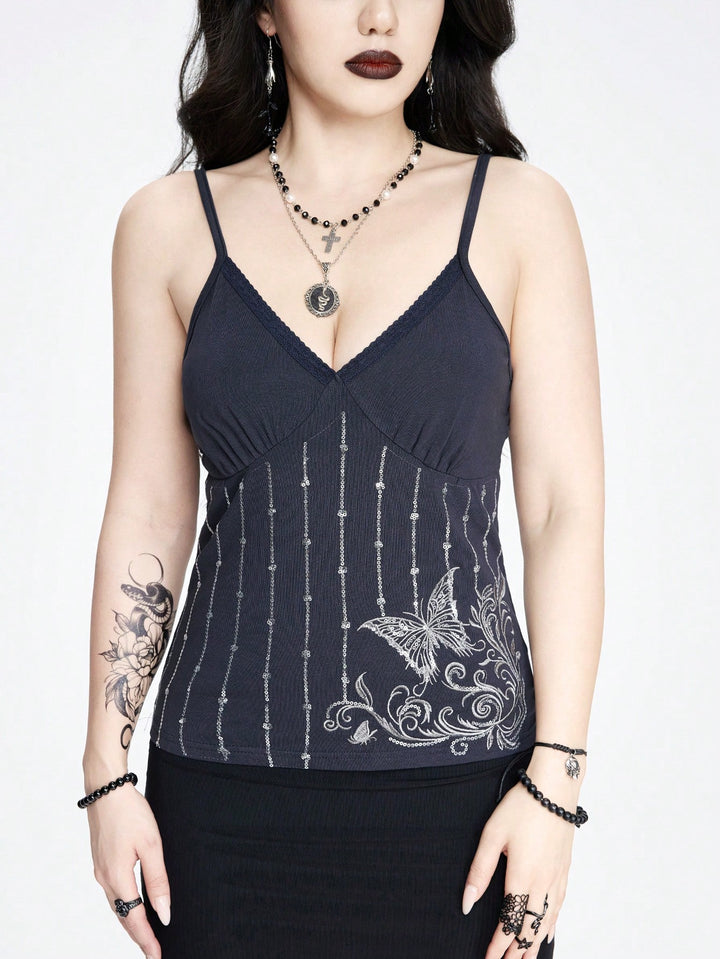 Top SHEIN, albastru
