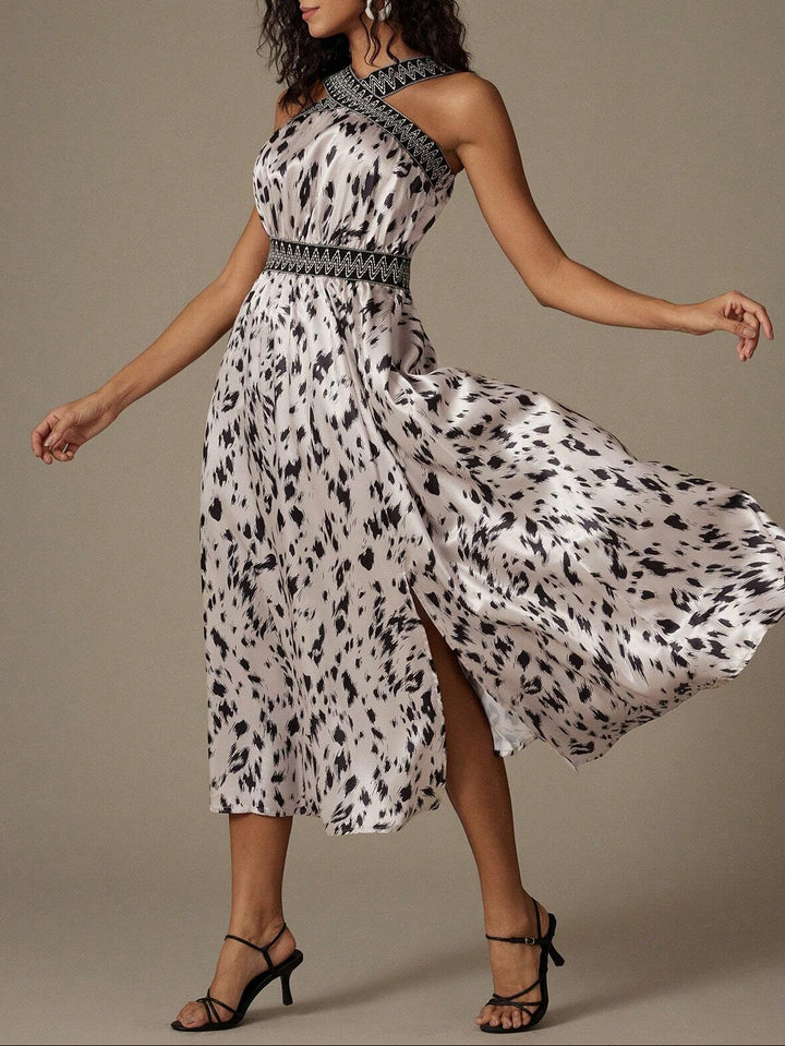 Rochie midi SHEIN, mix culori