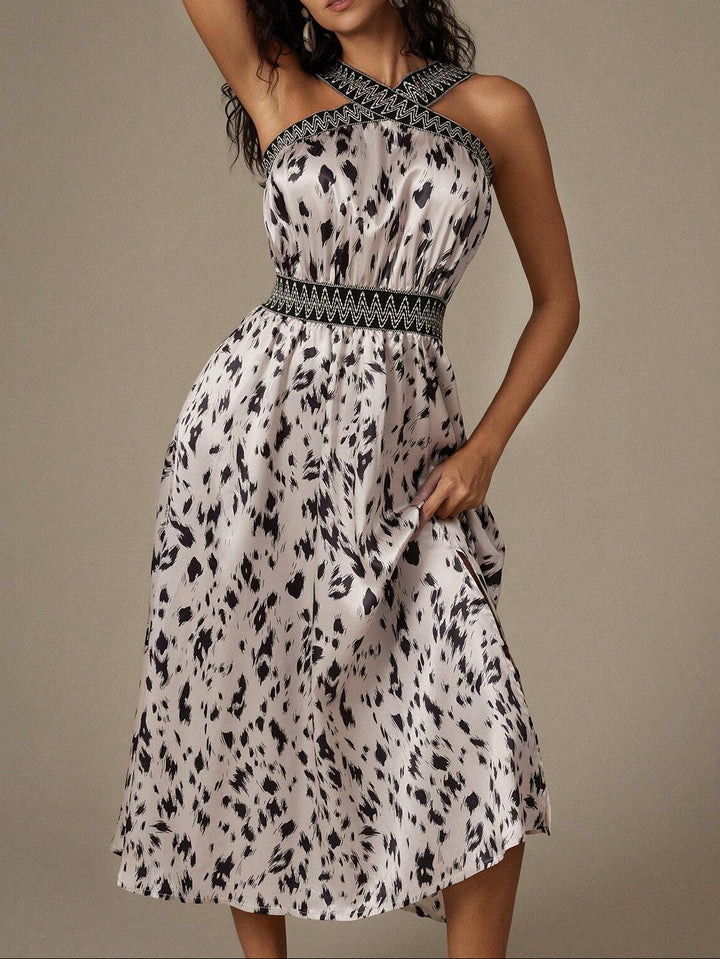 Rochie midi SHEIN, mix culori