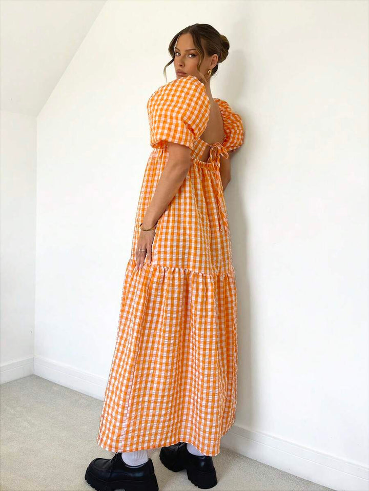Rochie maxi SHEIN, mix culori