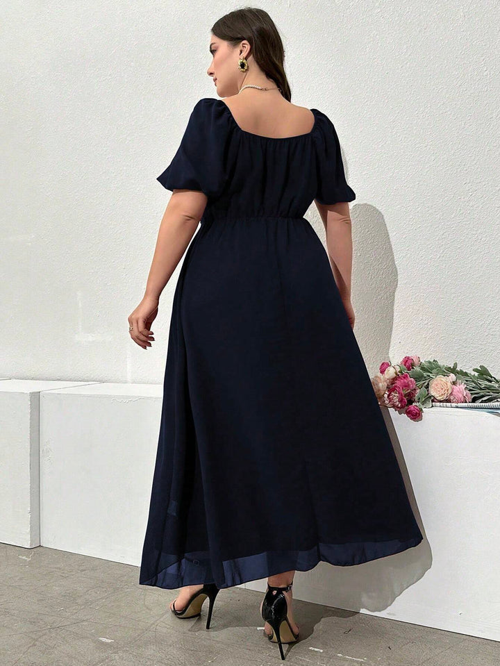 Rochie maxi SHEIN, albastru
