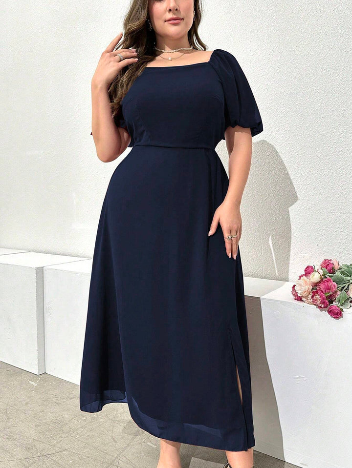 Rochie maxi SHEIN, albastru