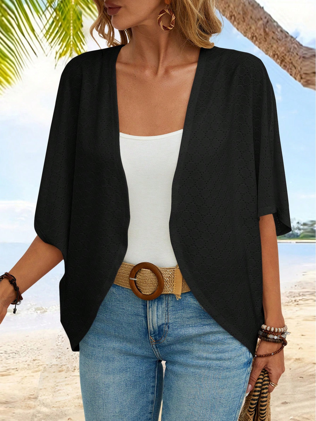 Cardigan SHEIN, negru