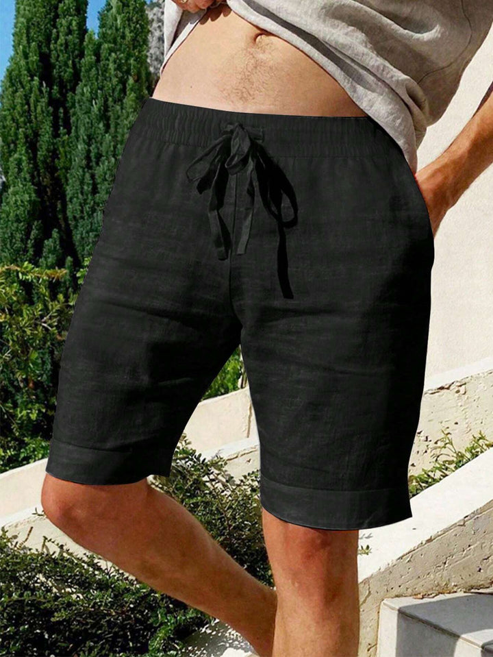 Pantaloni scurți SHEIN, negru