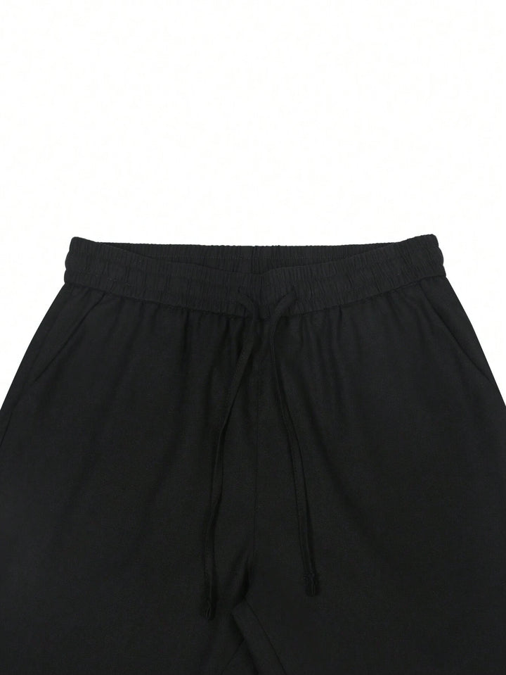 Pantaloni scurți SHEIN, negru