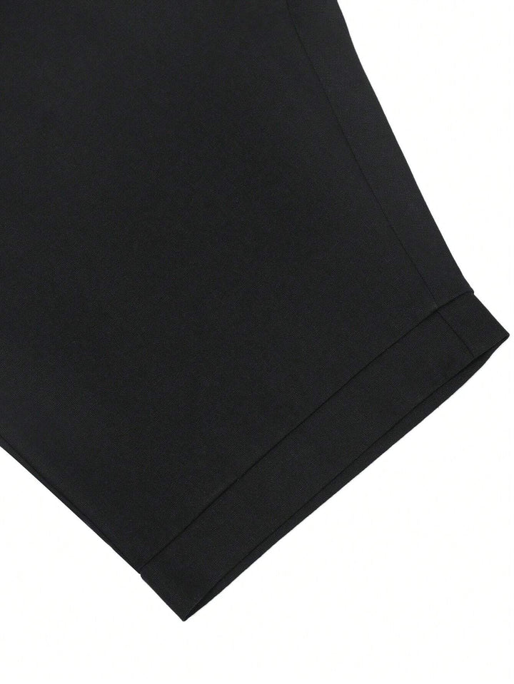 Pantaloni scurți SHEIN, negru