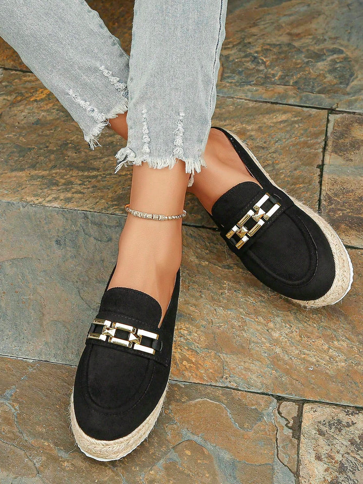 Mocasini SHEIN, negru