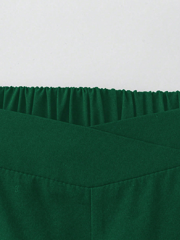 Pantaloni SHEIN, verde
