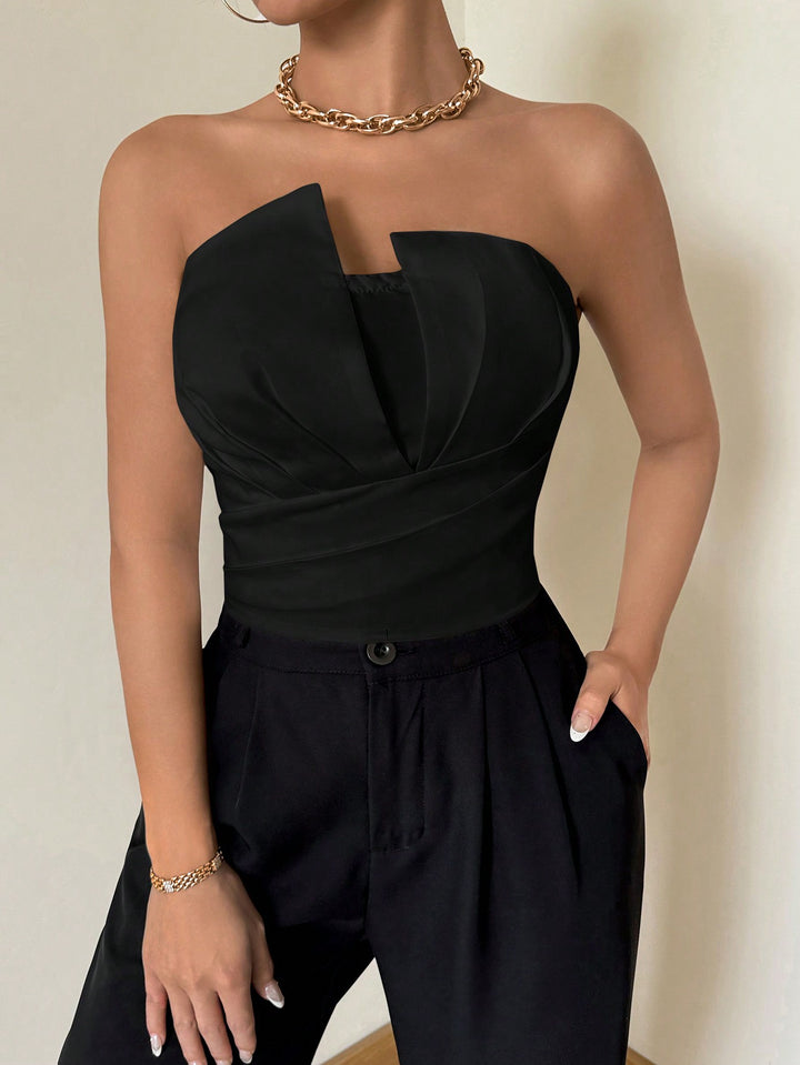 Top SHEIN, negru