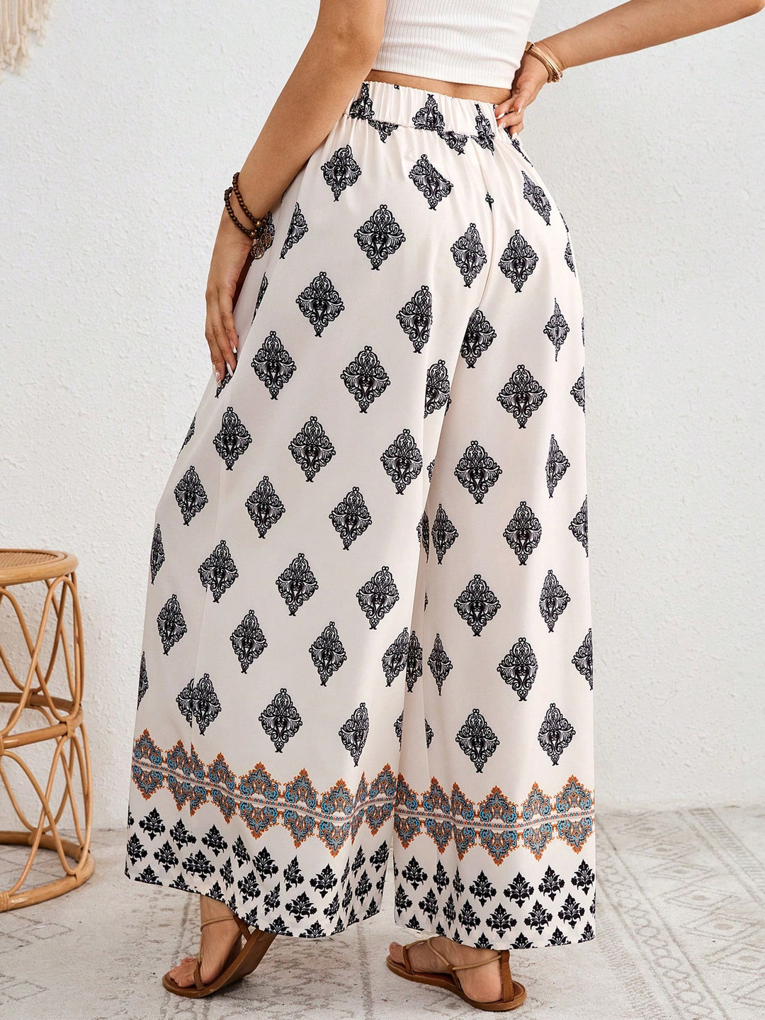 Pantaloni SHEIN, portocaliu