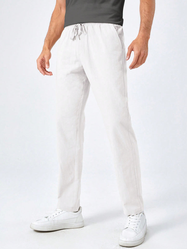 Pantalon SHEIN, alb