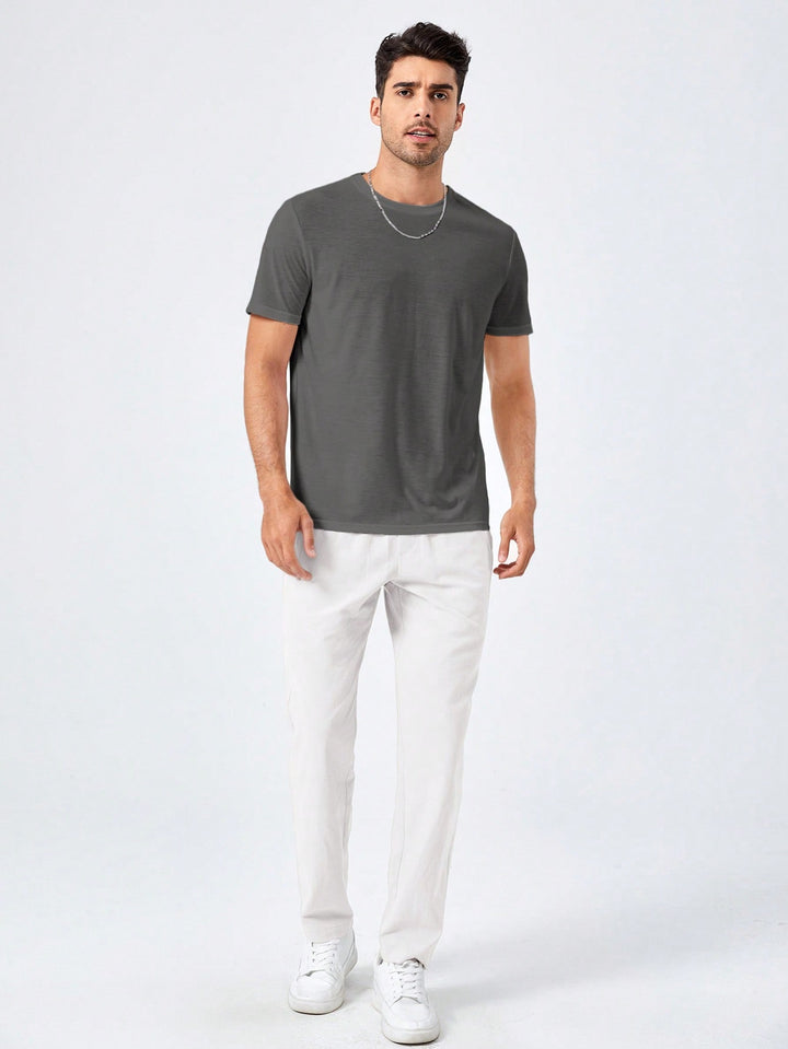 Pantalon SHEIN, alb
