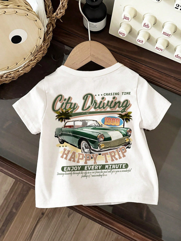 Tricou copii SHEIN, alb