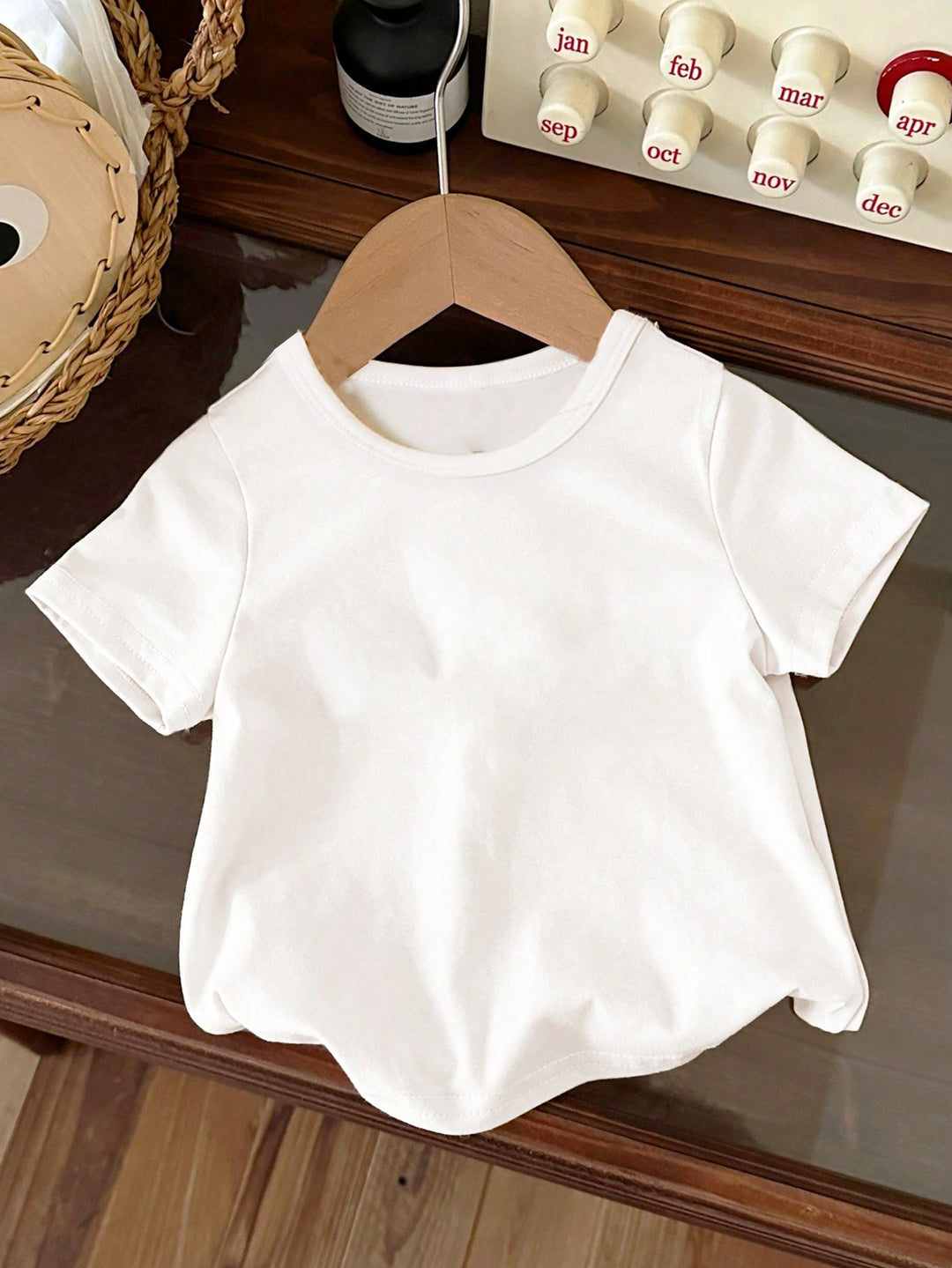 Tricou copii SHEIN, alb