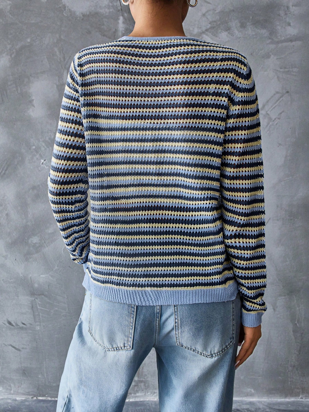Cardigan SHEIN, albastru