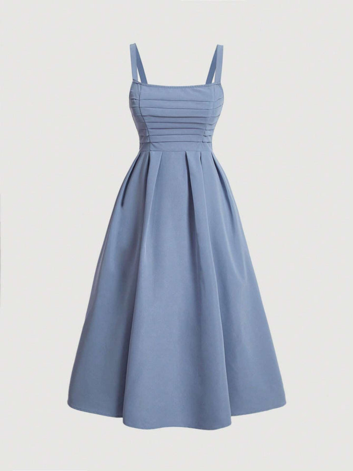 Rochie midi SHEIN, albastru