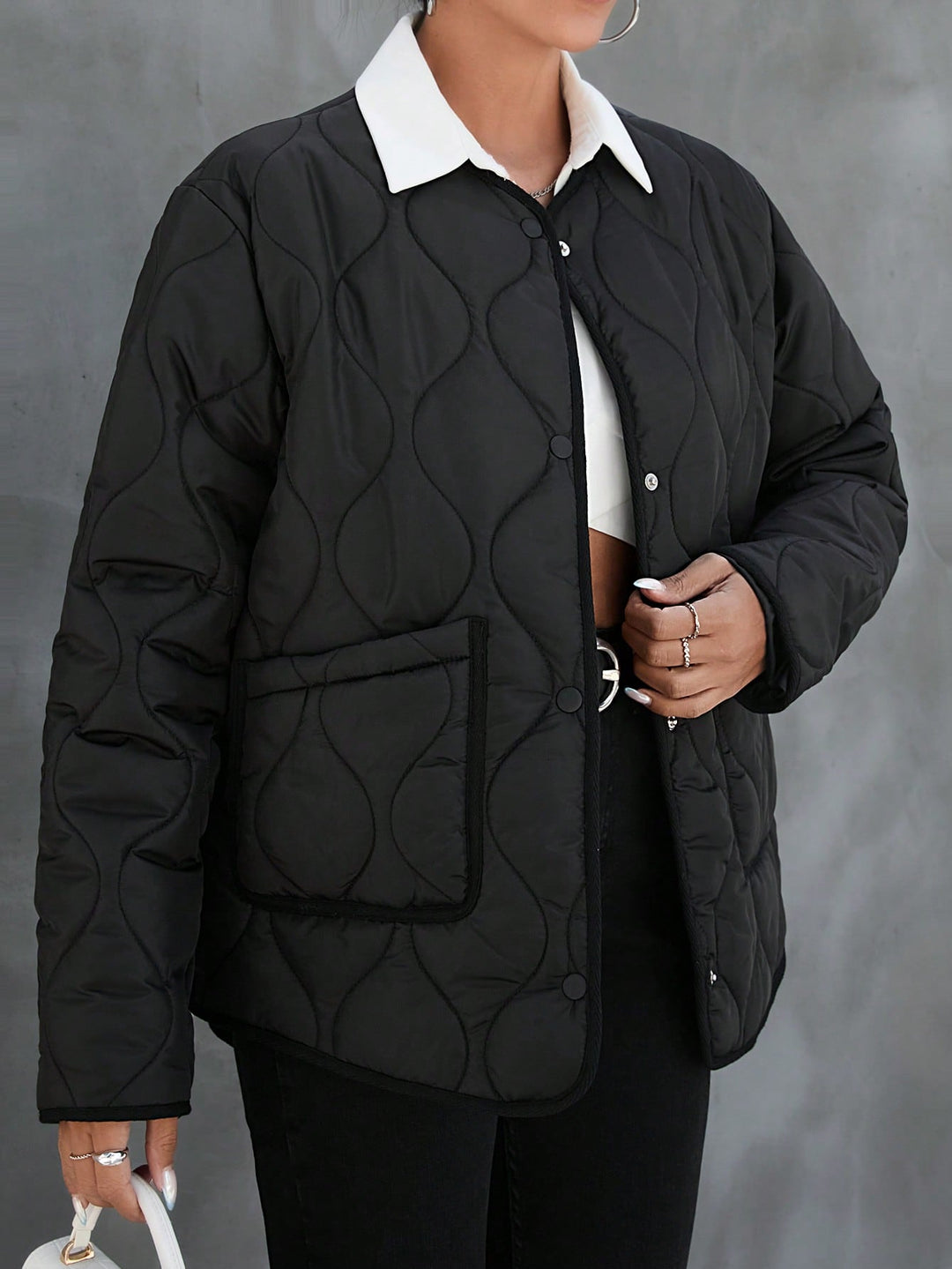 Palton SHEIN, negru