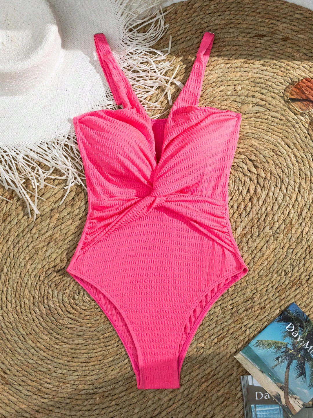 Costum de baie întreg SHEIN, roz
