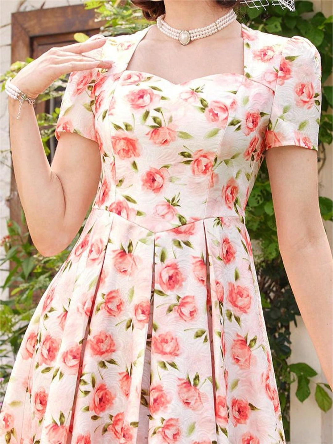 Rochie midi SHEIN, roz