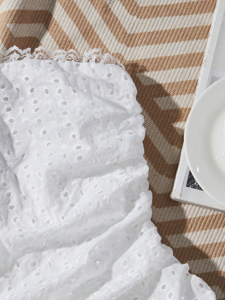 Rochie mini SHEIN, alb