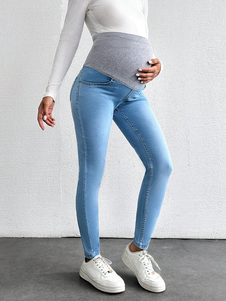 Jeans SHEIN, albastru