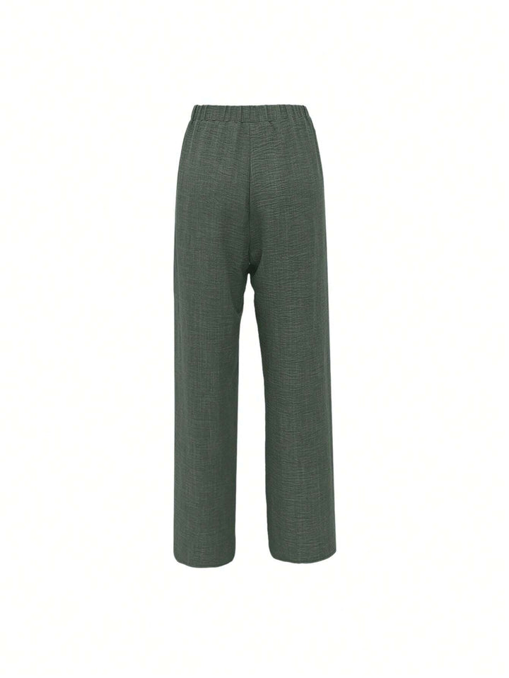 Pantaloni Shein, verde