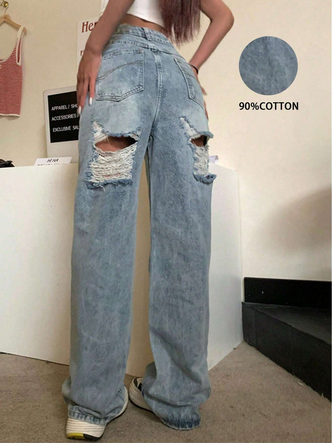 SHEIN farmer, kék