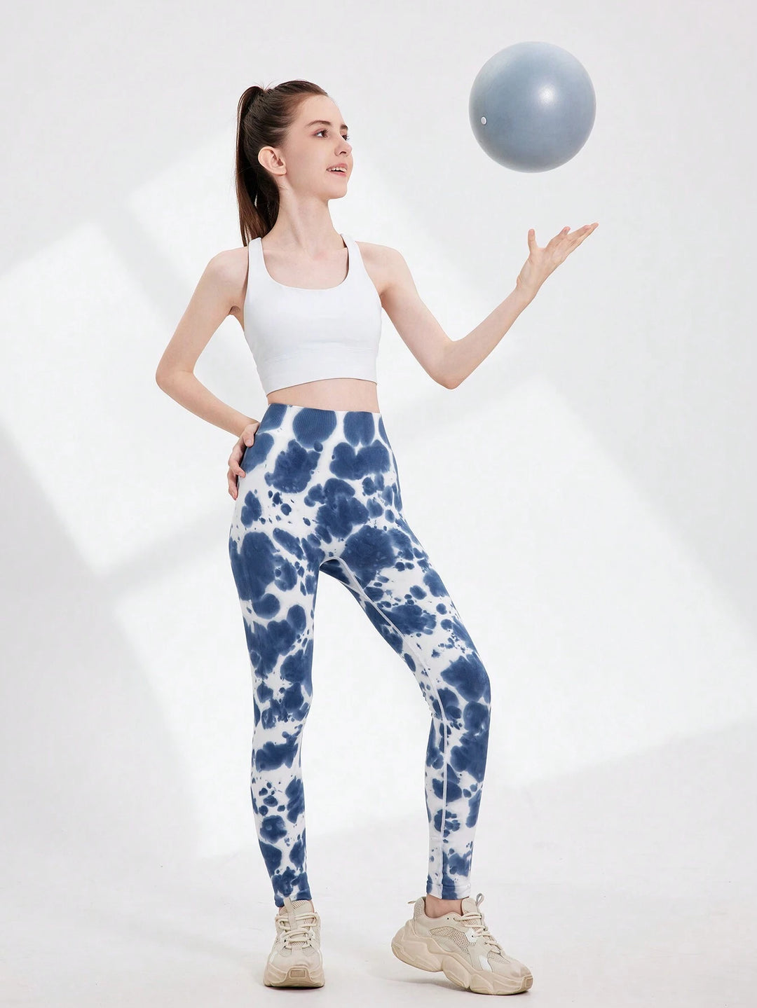 Colanți sport SHEIN, mix culori