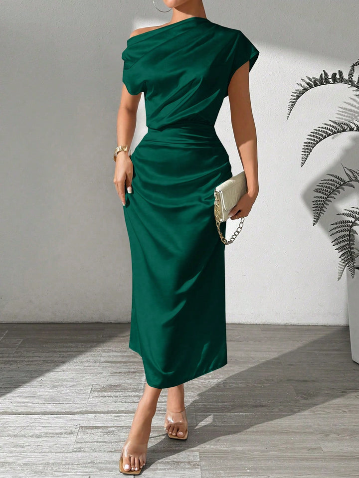 Rochie maxi SHEIN, verde