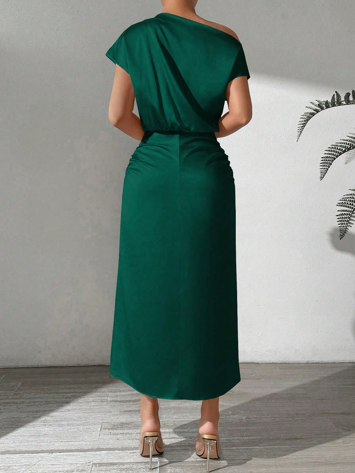 Rochie maxi SHEIN, verde