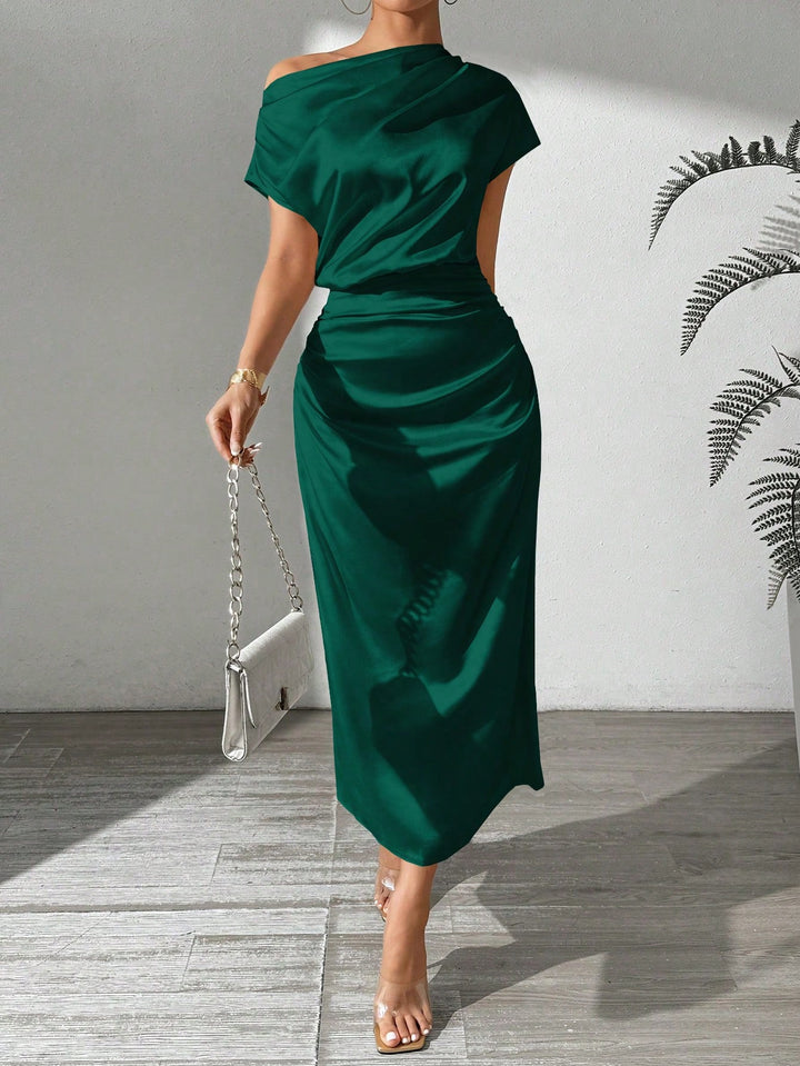 Rochie maxi SHEIN, verde