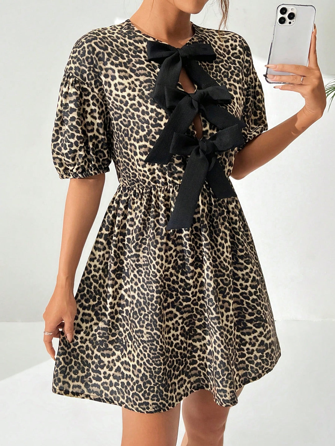 Rochie mini SHEIN, maro