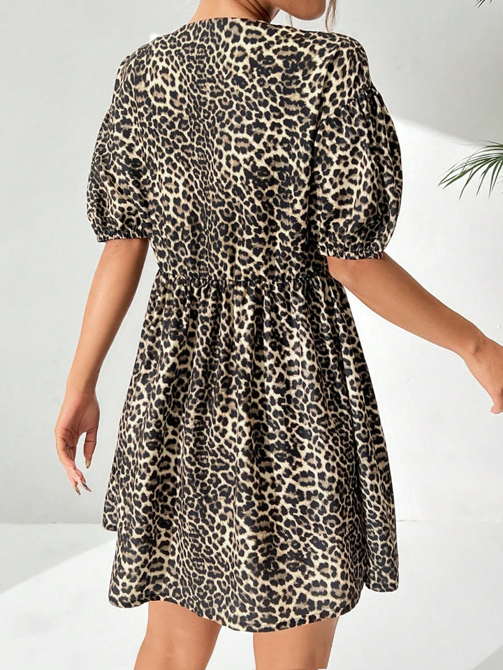 Rochie mini SHEIN, maro