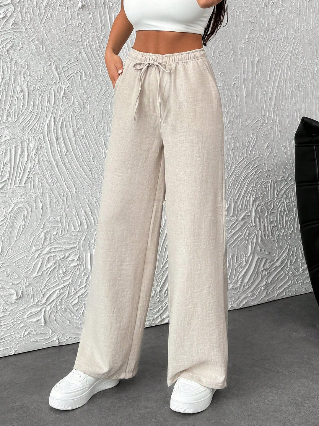 Pantaloni SHEIN, bej