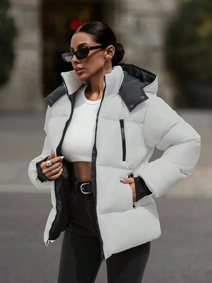 Geacă SHEIN, alb