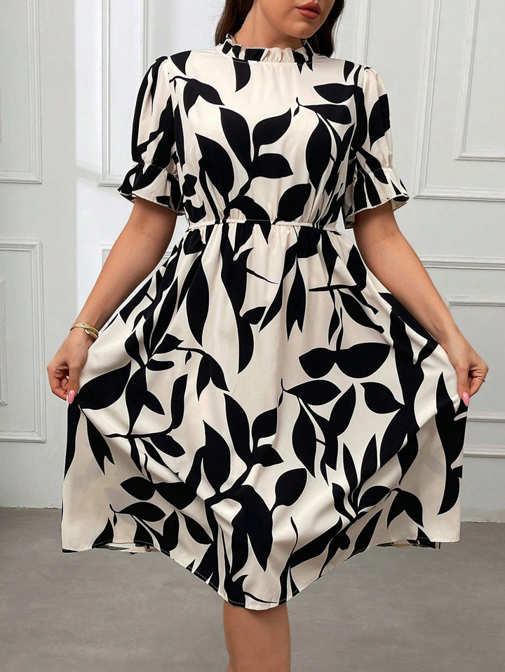 Rochie midi SHEIN, mix culori