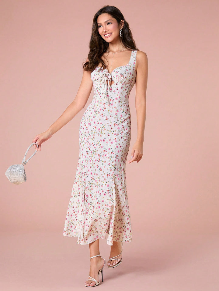 Rochie maxi SHEIN, alb