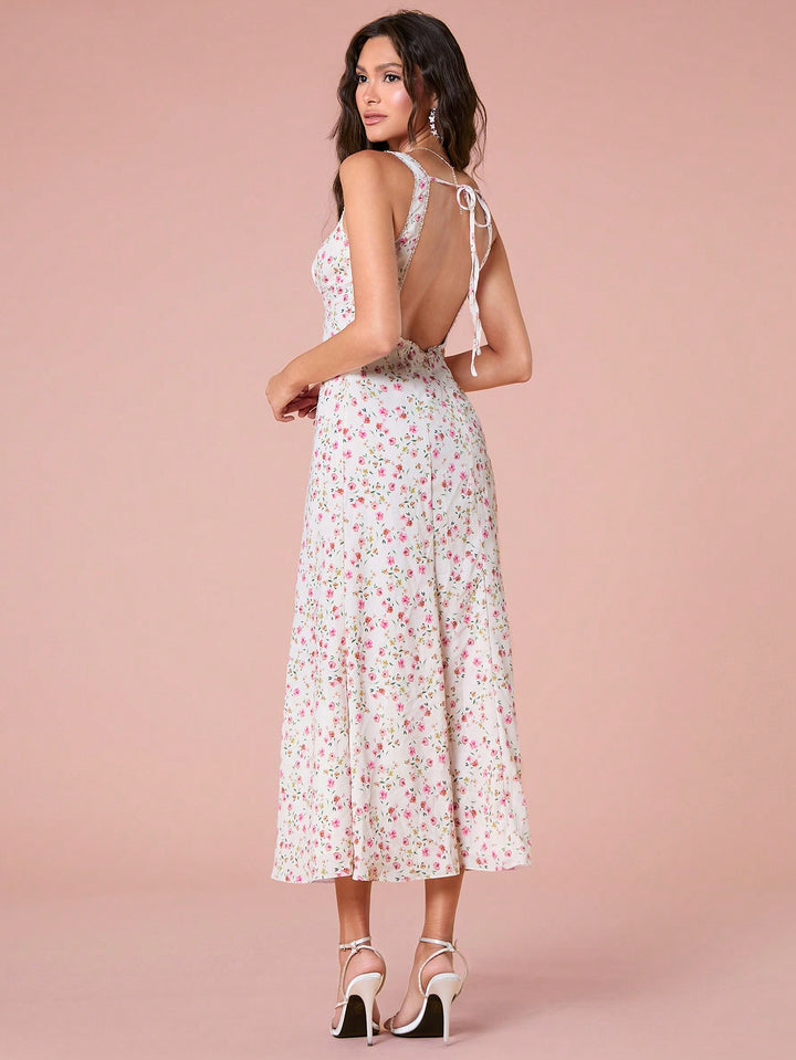 Rochie maxi SHEIN, alb