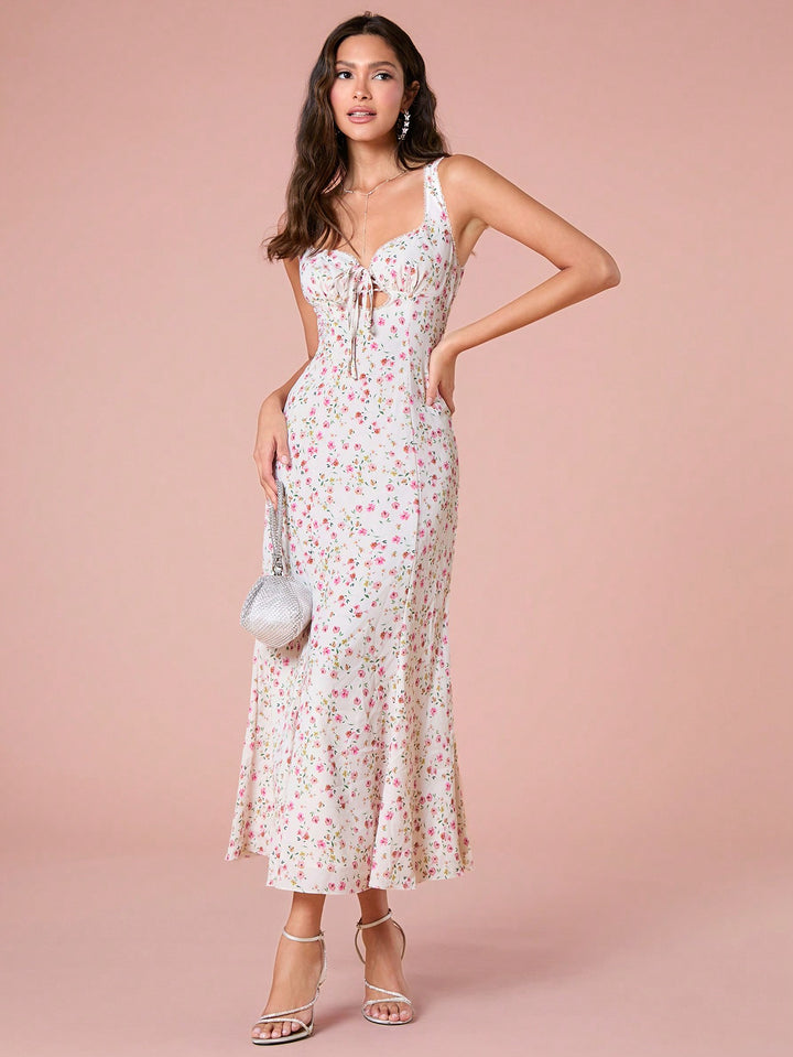 Rochie maxi SHEIN, alb