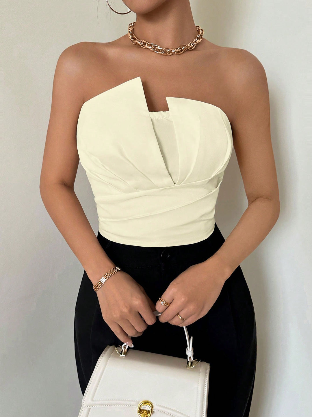 Top SHEIN, bej