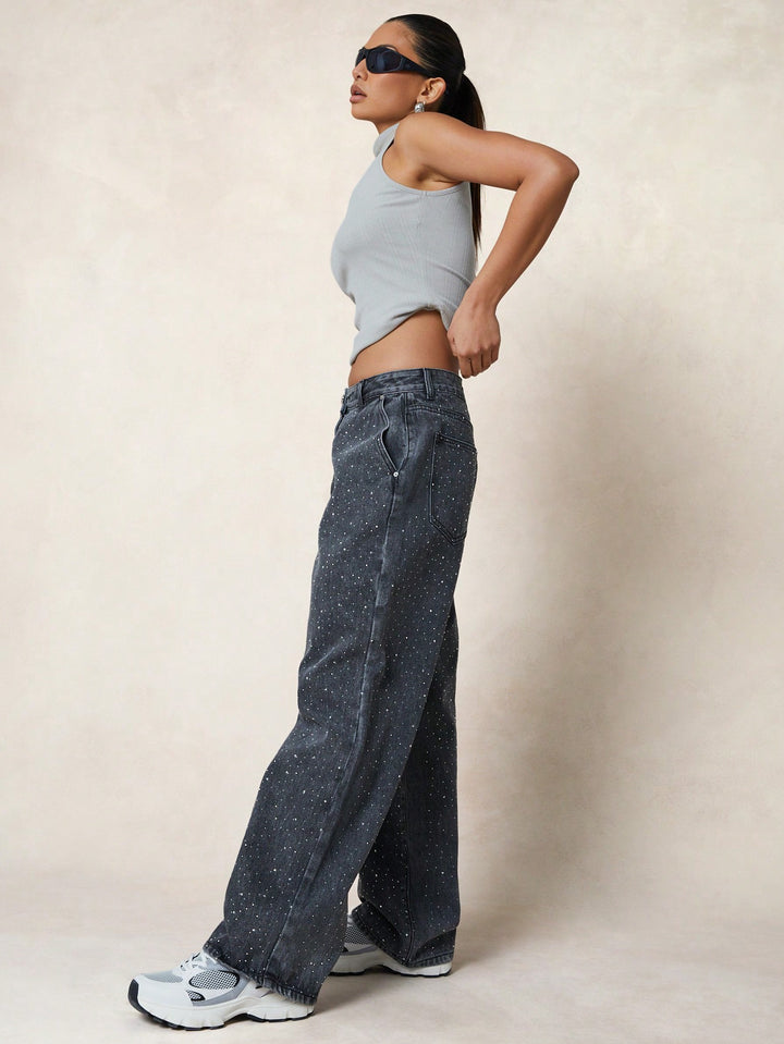 Jeans SHEIN, negru