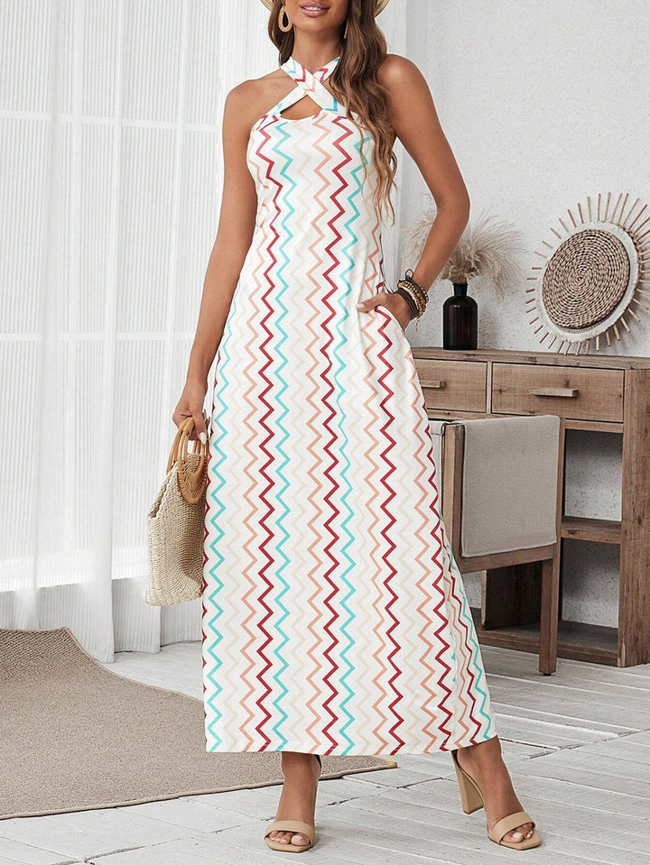 Rochie maxi SHEIN, mix culori